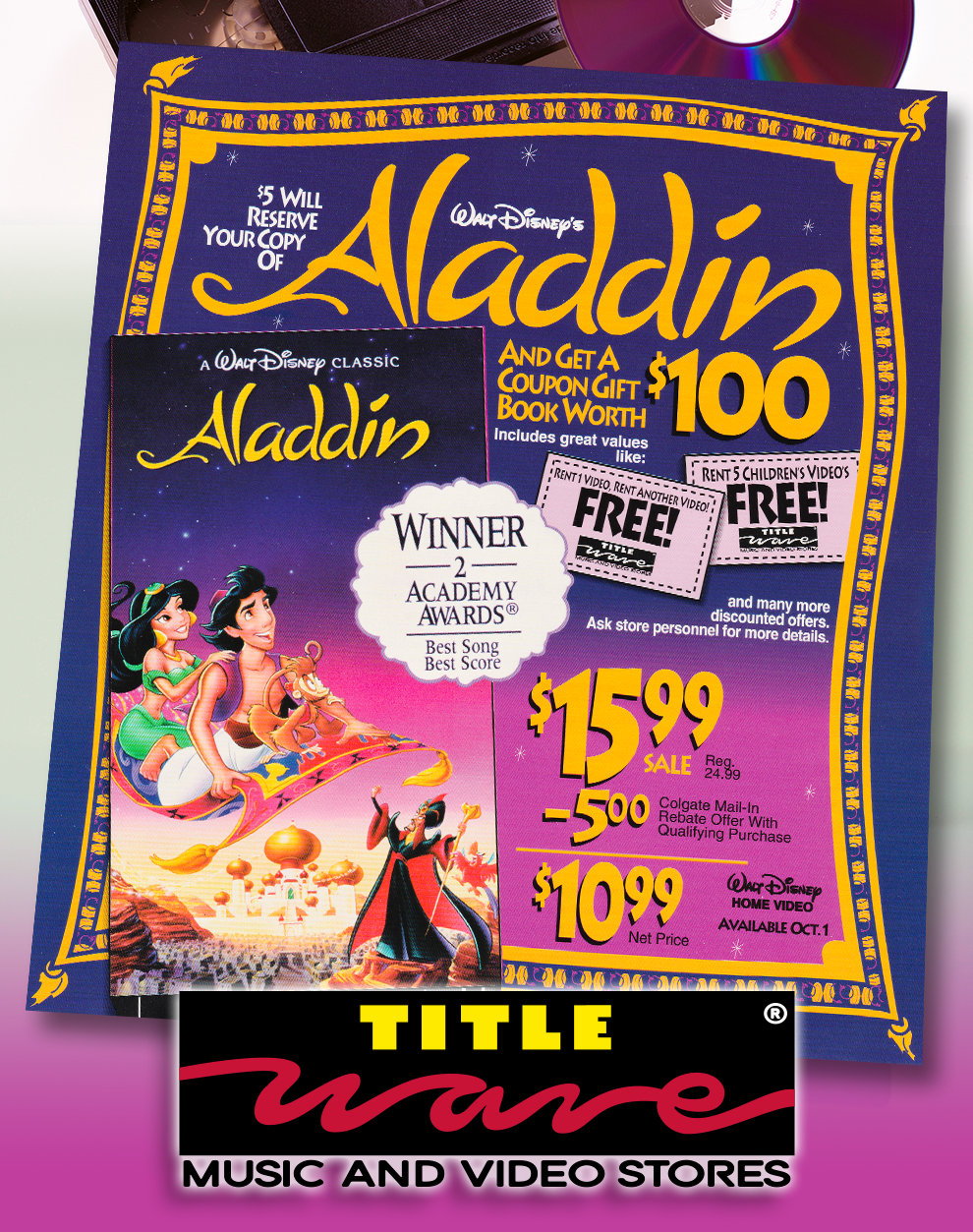 Title Wave In-Store Aladdin Signage - Shawn Eiken
