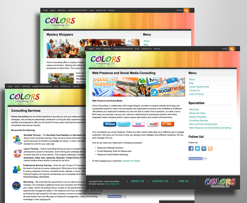 Colors Consulting Website Design and Administration_Shawn Eiken