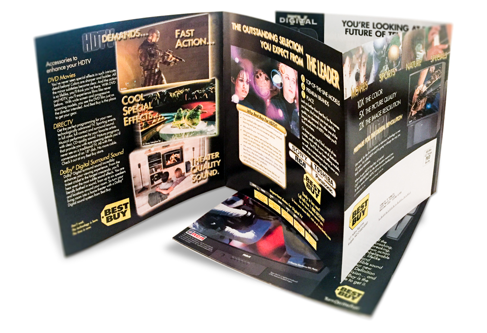 Best Buy HDTV Print Mailer Brochure_Shawn Eiken