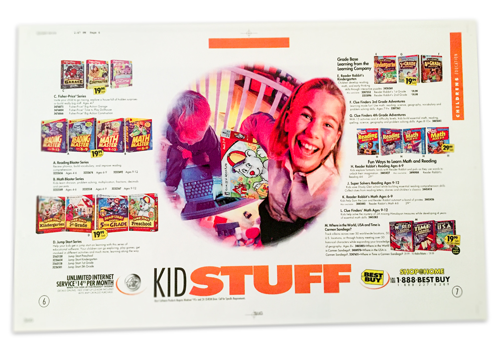 Best Buy Catalog Spread Kid Stuff Comprehensive_Shawn Eiken